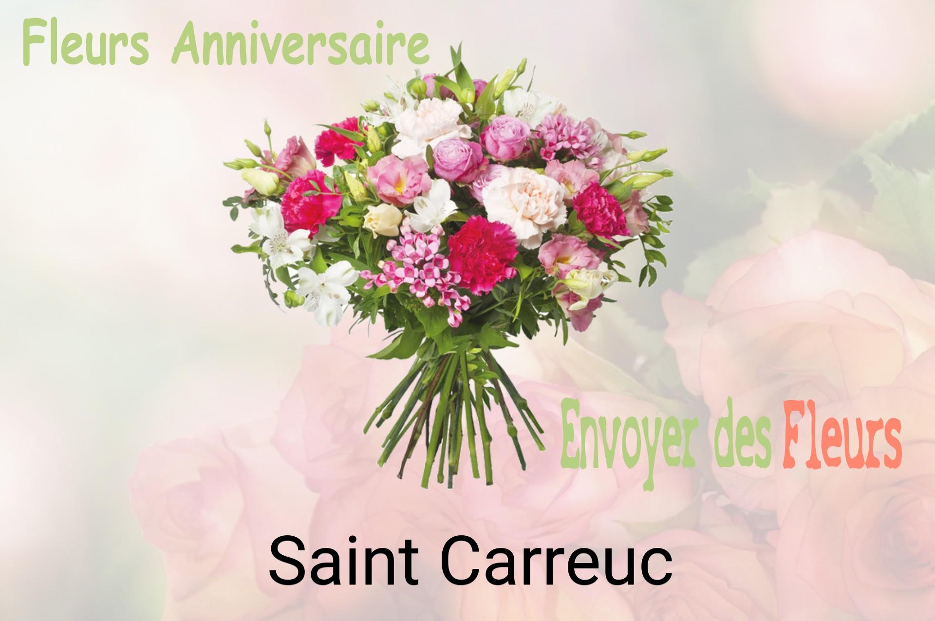 Bouquet de fleurs d’anniversaire livré à Saint-Carreuc