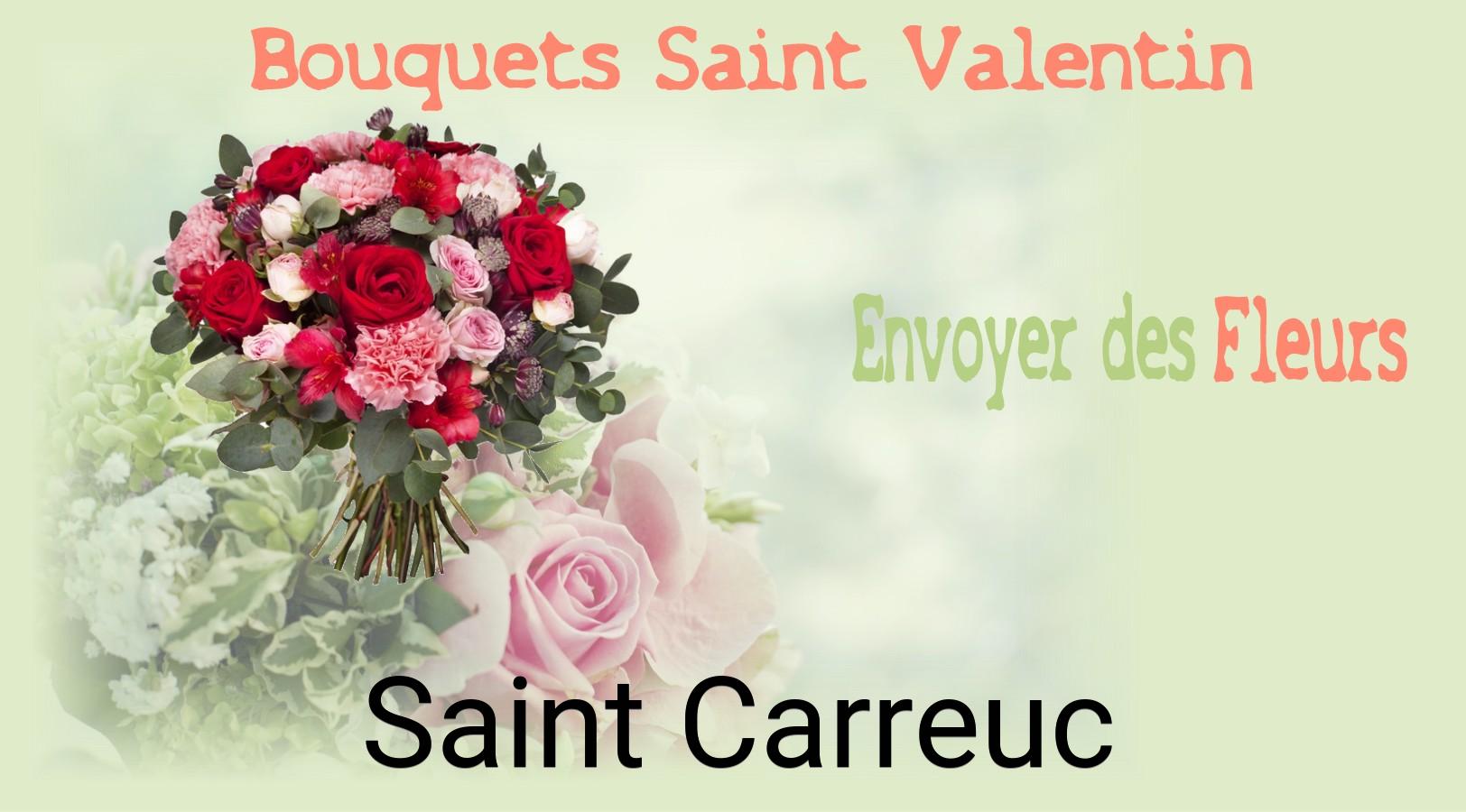 Roses de Saint-Valentin livrées à Saint-Carreuc